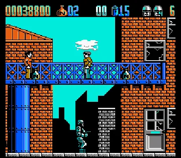 RoboCop 2 (Europe) screen shot game playing